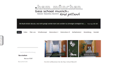Desktop Screenshot of bass-school-munich.de